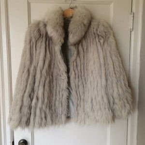 Used Blue Fox Fur
